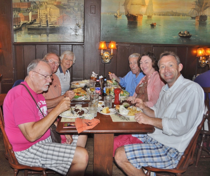 Lunch at Ye Olde Union Oyster House